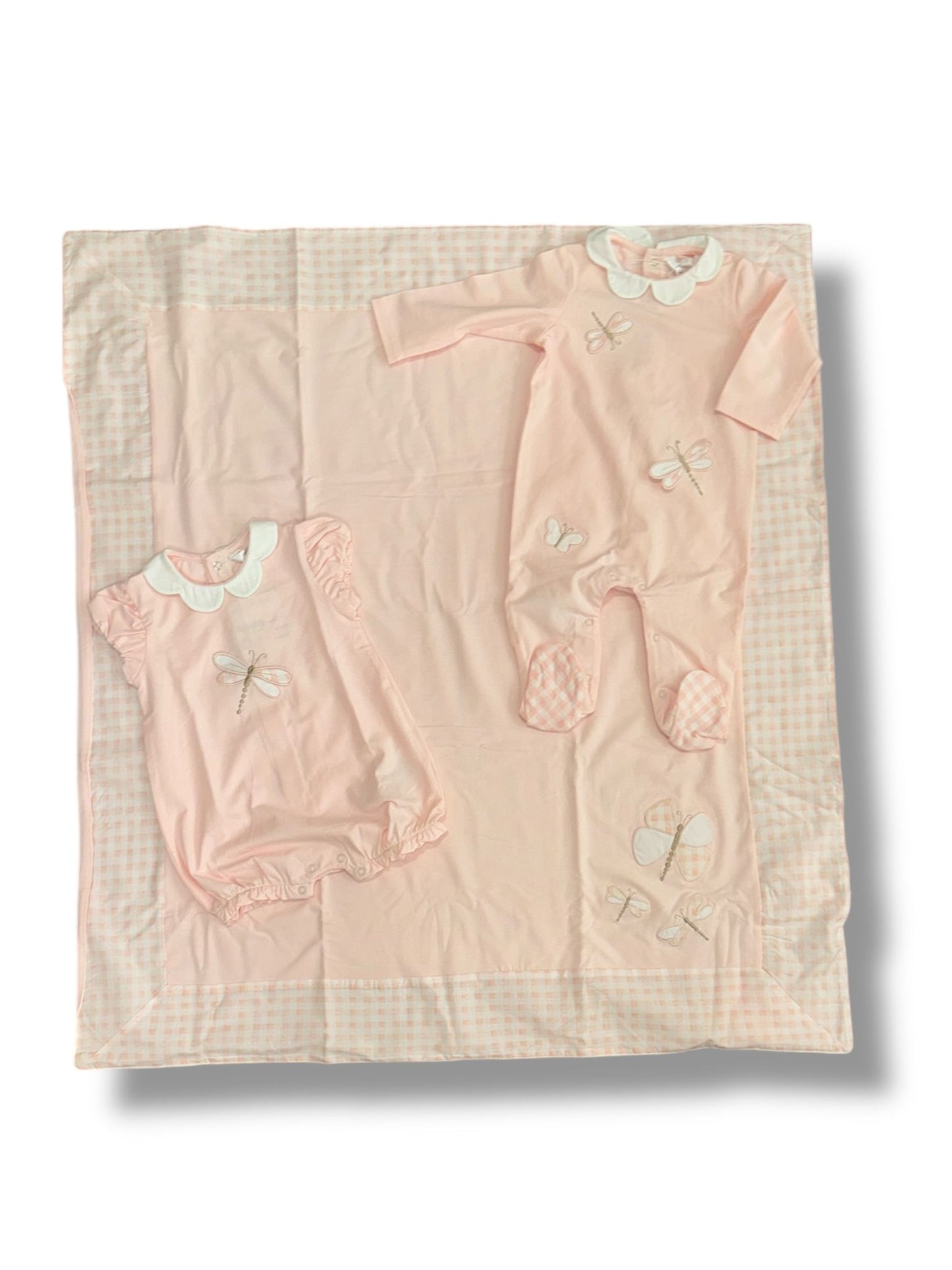 MAYORAL - COPERTA+ PAGLIACCETTO 4-6M + TUTINA 2-4M CORREDINO ESTIVO
