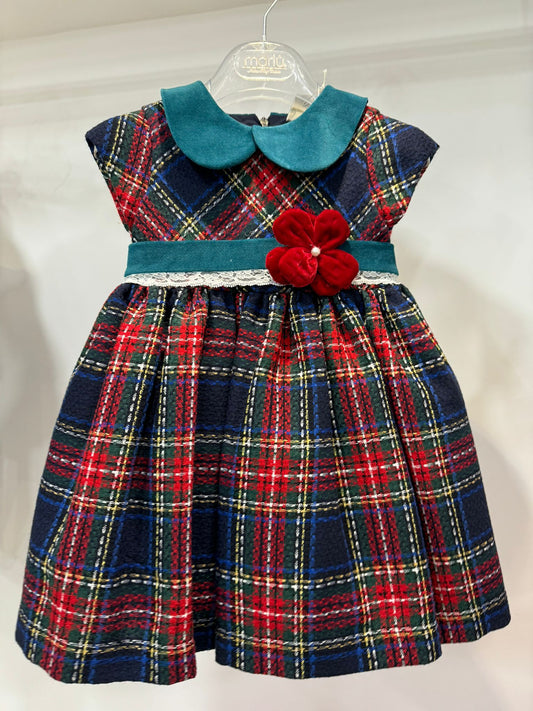 MARLU' - abito tartan abbigliamento inv - GIRL