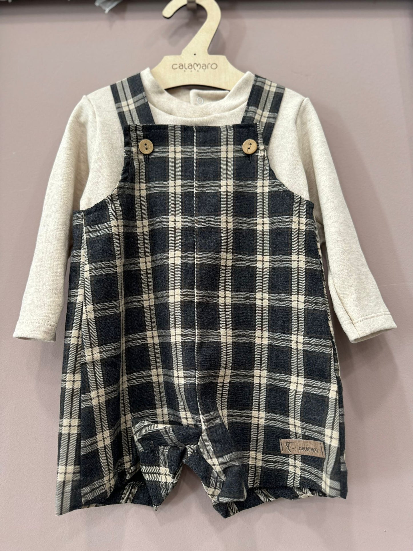 CALAMARO - completo salopette abbigliamento invernale 25/26 b - BOY