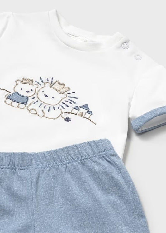 MAYORAL - completo 2 pz orsetti in jersey abbigliamento est 25 b - BOY