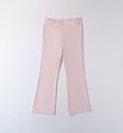 SARABANDA - tailleur bimba giacca fiore + pantalone zampa abbigliamento est 25 j - GIRL