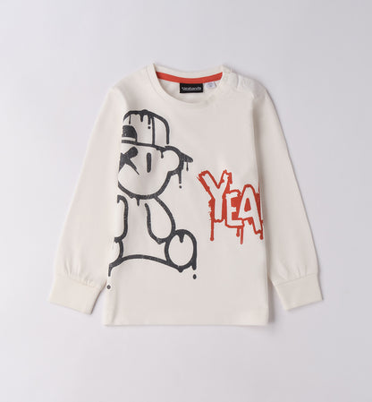 SARABANDA - t-shirt stampata abbigliamento invernale 25/26 bj - BOY