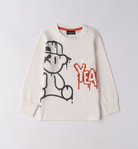SARABANDA - t-shirt stampata abbigliamento invernale 25/26 bj - BOY
