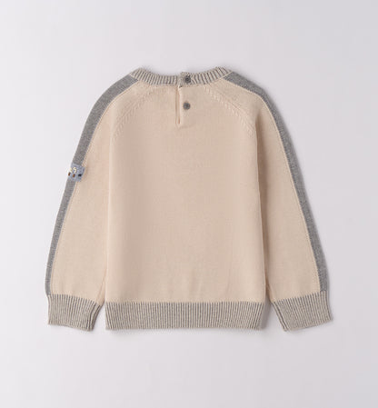 SARABANDA - maglione beige/grigio abbigliamento invernale bj - BOY