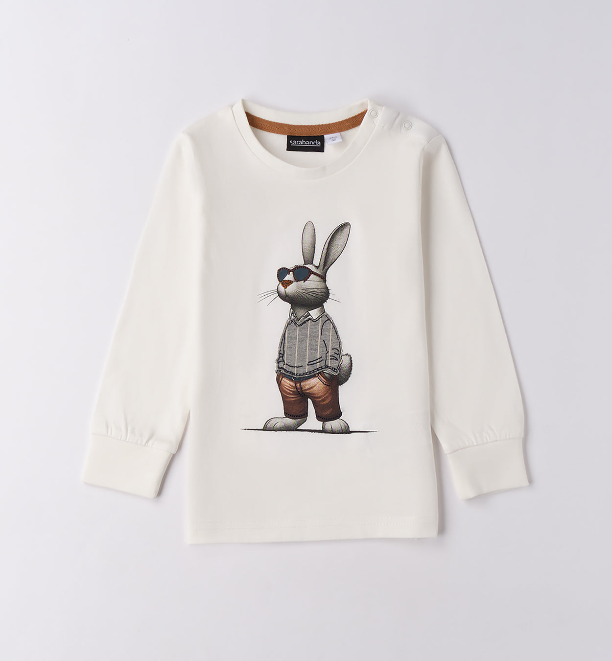 SARABANDA - t-shirt coniglio abbigliamento invernale bj - BOY