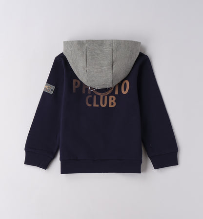 SARABANDA - felpa zip e cappuccio abbigliamento invernale bj - BOY