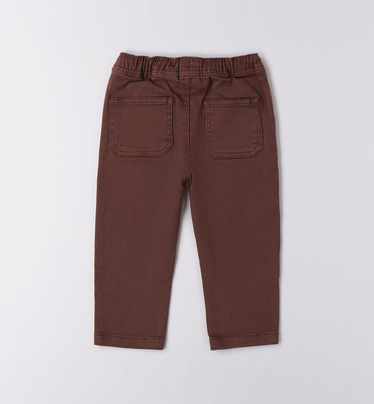 SARABANDA - pantalone marrone abbigliamento invernale 25/26 bj - BOY