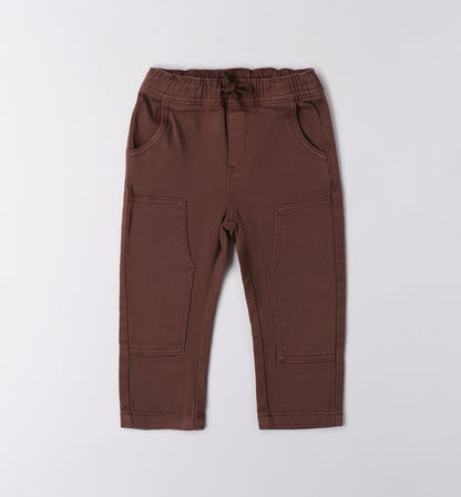 SARABANDA - pantalone marrone abbigliamento invernale 25/26 bj - BOY