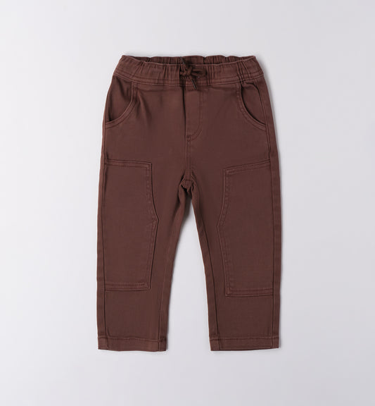 SARABANDA - pantalone marrone abbigliamento invernale 25/26 bj - BOY