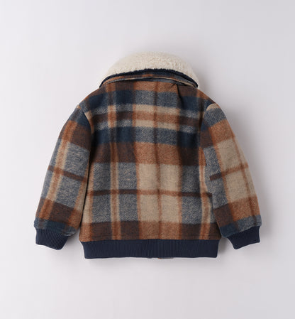 SARABANDA - giubbotto in panno con pelliccia abbigliamento invernale bj - BOY