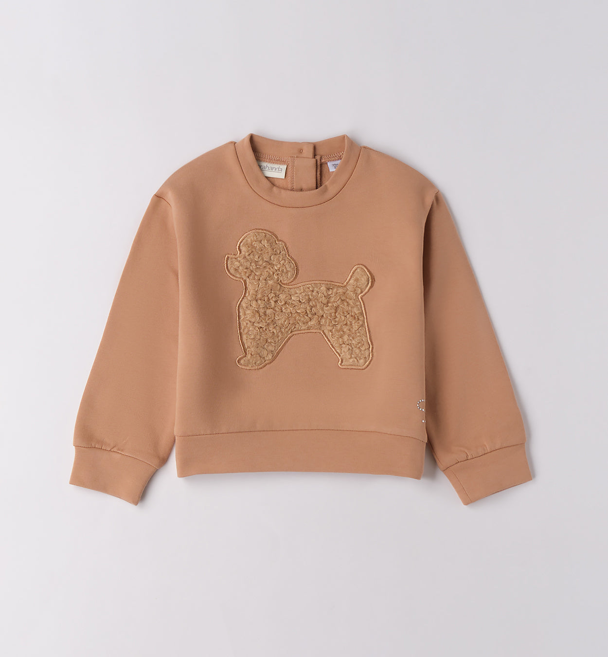 SARABANDA - felpa barboncino abbigliamento invernale 25/26 bj - GIRL