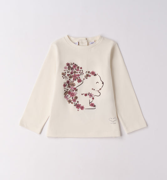 SARABANDA - t-shirt manica lunga scoiattolo abbigliamento invernale 25/26 j - GIRL