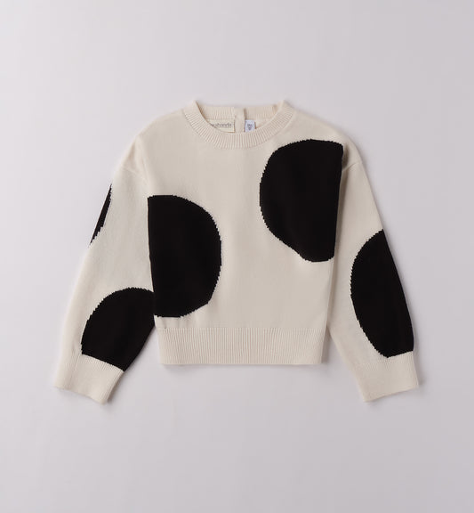 SARABANDA - maglione pois abbigliamento invernale 25/26 j - GIRL