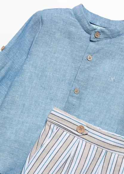 ABEL & LULA - completo bermuda e camicia abbigliamento est 25 b - BOY