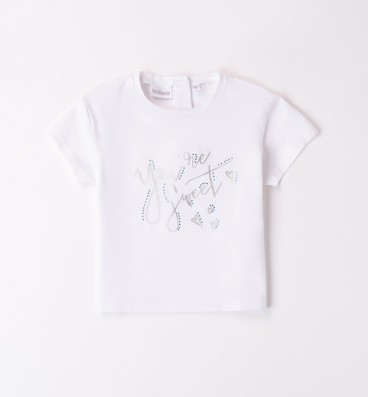 SARABANDA - t-shirt manica corta scritta abbigliamento est 25 j - GIRL