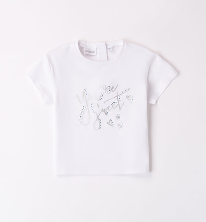 SARABANDA - t-shirt manica corta scritta abbigliamento est 25 j - GIRL