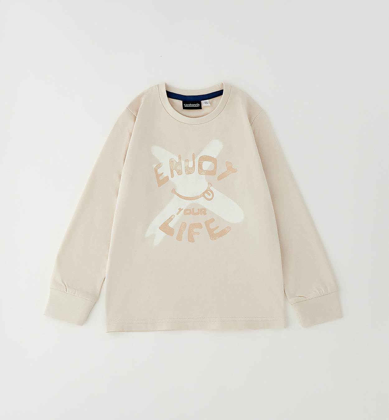 SARABANDA - maglia enjoy beige - invernale