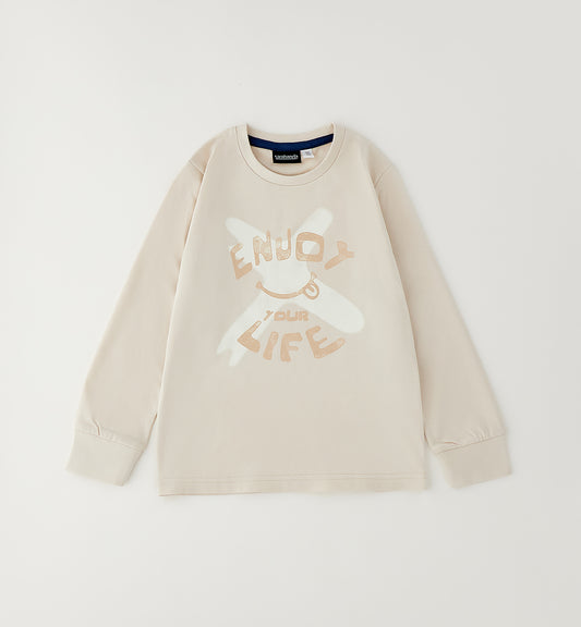 SARABANDA - maglia enjoy beige - invernale