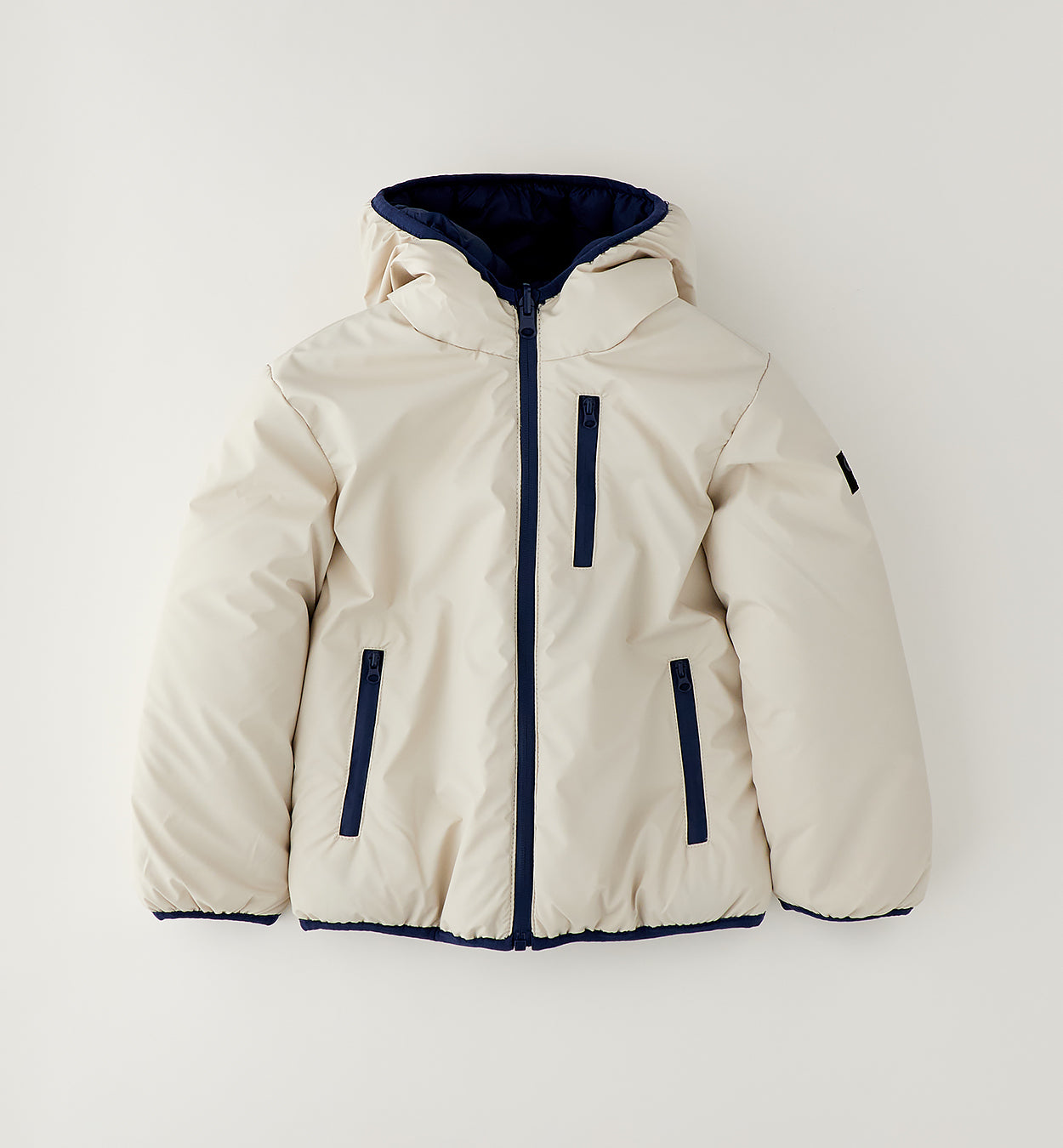 SARABANDA - giubbotto reversibile ghiaccio/blu - invernale