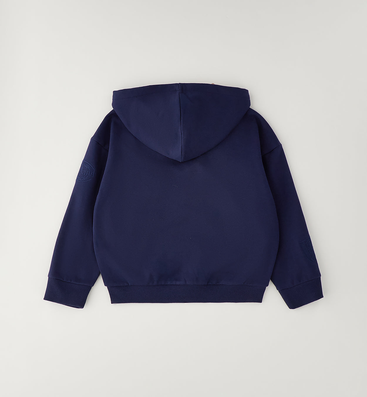SARABANDA - felpa con zip blu - invernale
