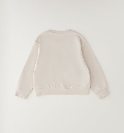 SARABANDA - felpa new york beige - invernale