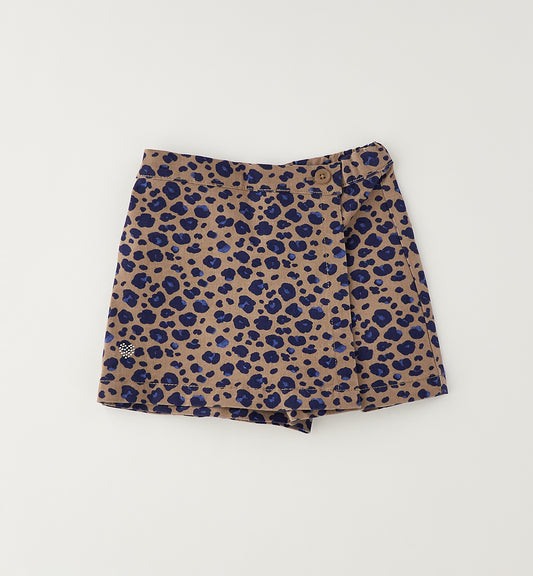 SARABANDA - pantagonna leopardata beige/avion - invernale