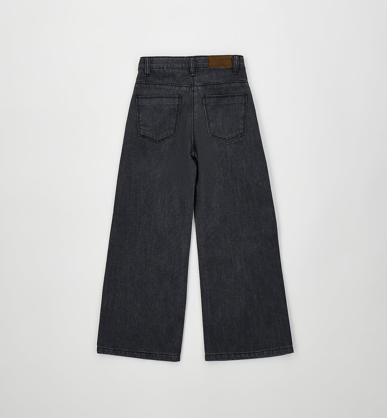 SARABANDA - jeans palazzo brillantini nero - invernale