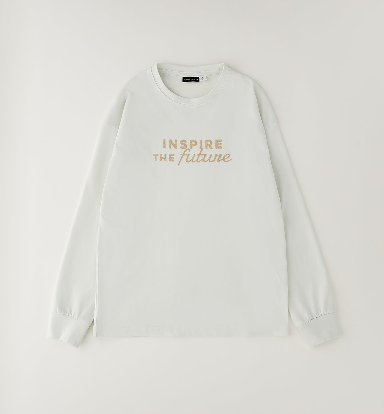 SARABANDA - t-shirt m/l bianco - invernale