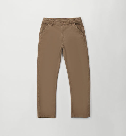 SARABANDA - pantalone regular fit marrone - invernale