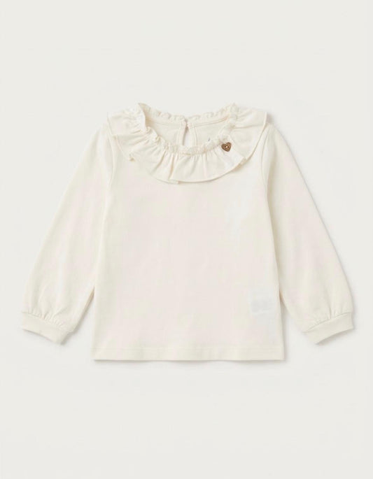 ALICE PI - t-shirt colletto volant -invernale