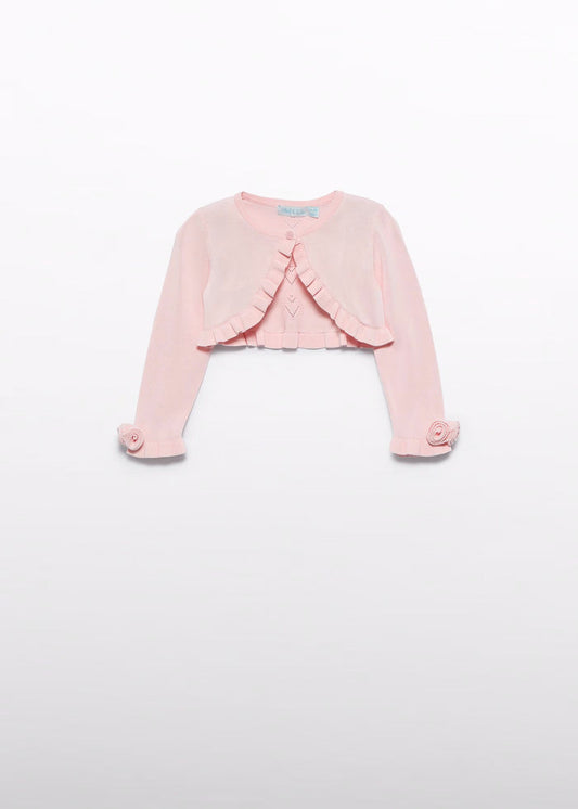 ABEL & LULA - cardigan tricot traforato abbigliamento est 25 b - GIRL