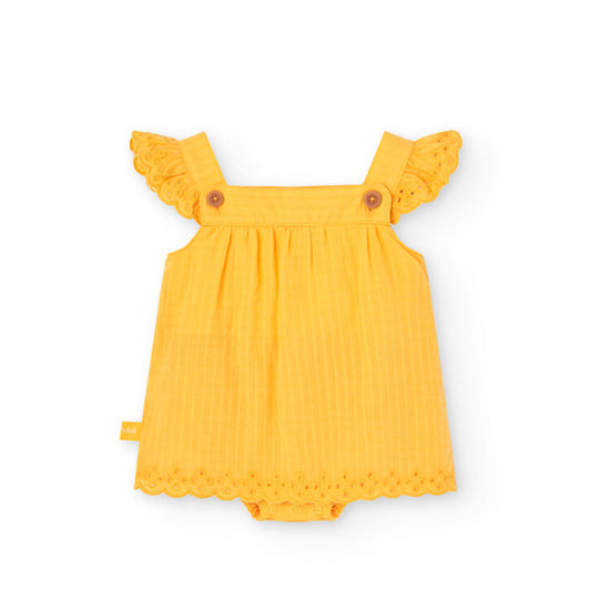BOBOLI - vestitino pizzo san gallo abbigliamento est 25 b - GIRL