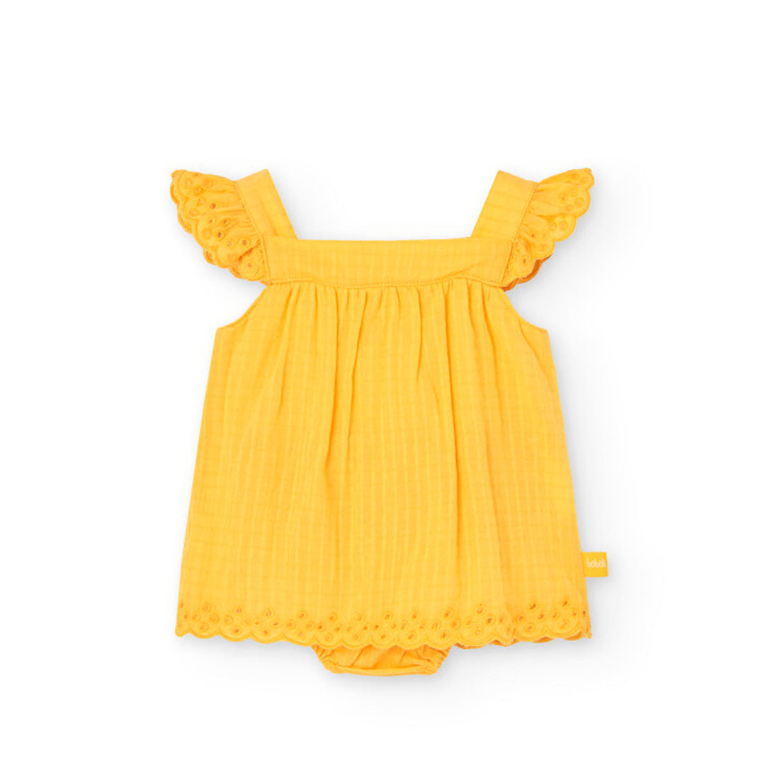 BOBOLI - vestitino pizzo san gallo abbigliamento est 25 b - GIRL