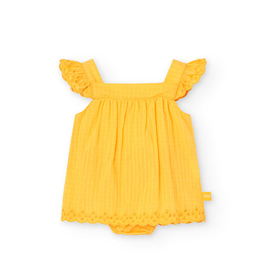 BOBOLI - vestitino pizzo san gallo abbigliamento est 25 b - GIRL