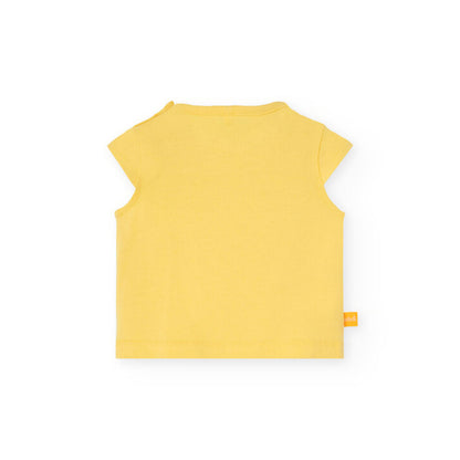 BOBOLI - salopette + t-shirt mela abbigliamento est 25 b - GIRL