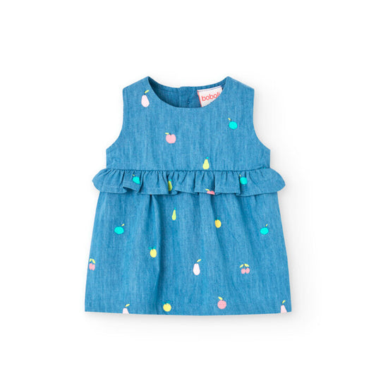 BOBOLI - smanicato jeans + copri pannolino abbigliamento est 25 b - GIRL