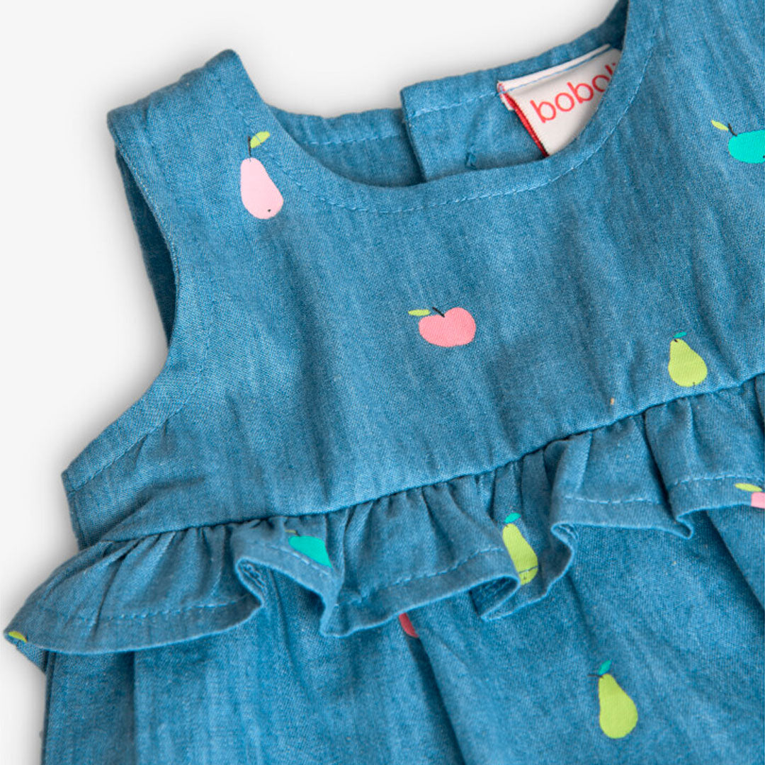 BOBOLI - smanicato jeans + copri pannolino abbigliamento est 25 b - GIRL
