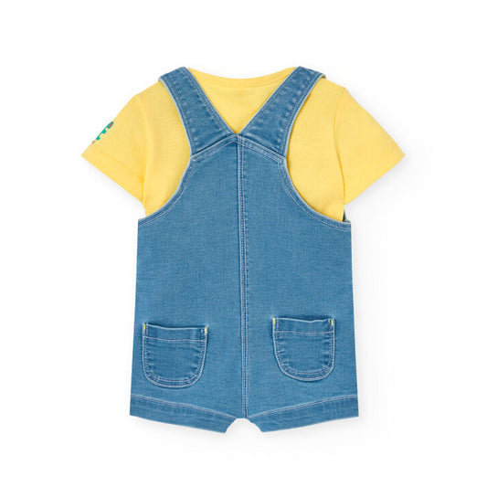 BOBOLI - salopette + t-shirt koala abbigliamento est 25 b - BOY