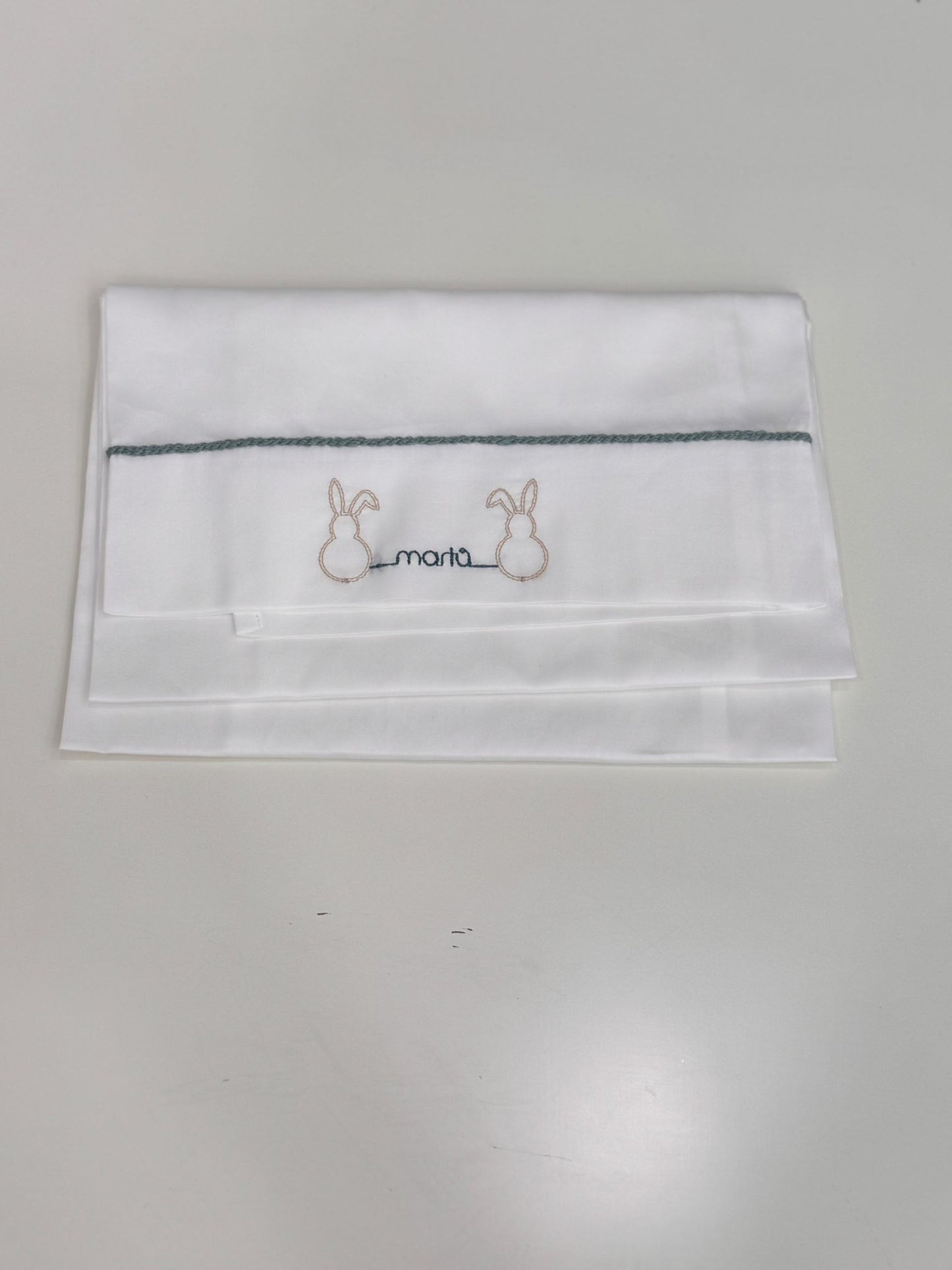 MARLU' - set lenzuola coniglietto (set n. 64) corredino invernale 25/26 - UNISEX