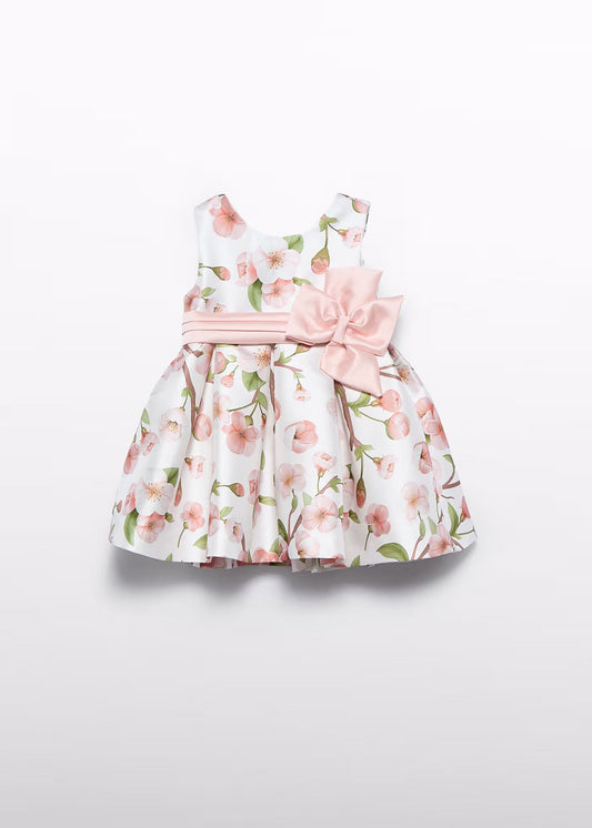 ABEL & LULA - abito mikado floreale abbigliamento est 25 b - GIRL
