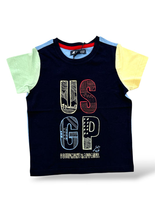 US GRAND POLO - t-shirt manica corta stampata abbigliamento est 25 j - BOY