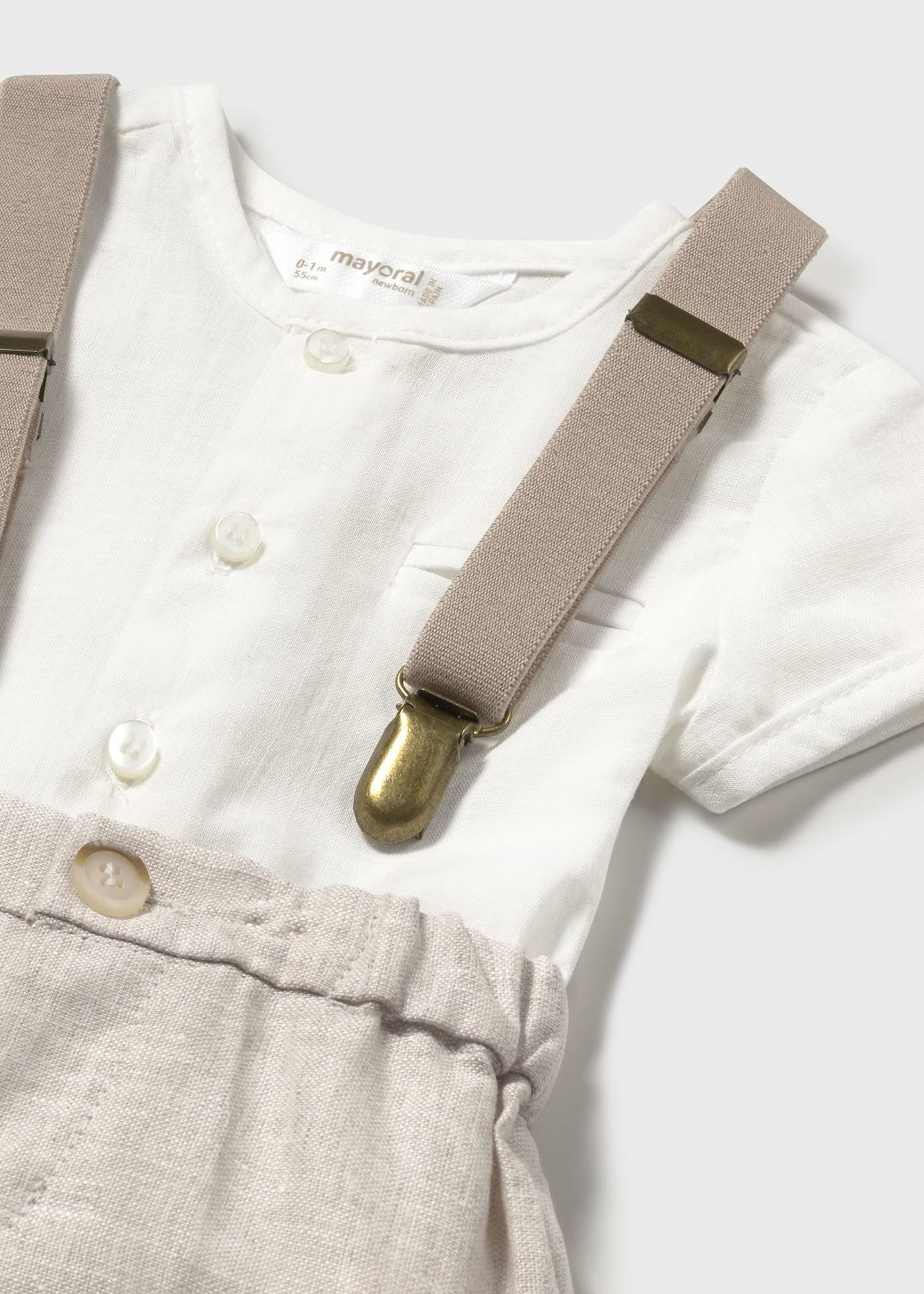 MAYORAL - completo corto con bretelle abbigliamento est 25 b - BOY