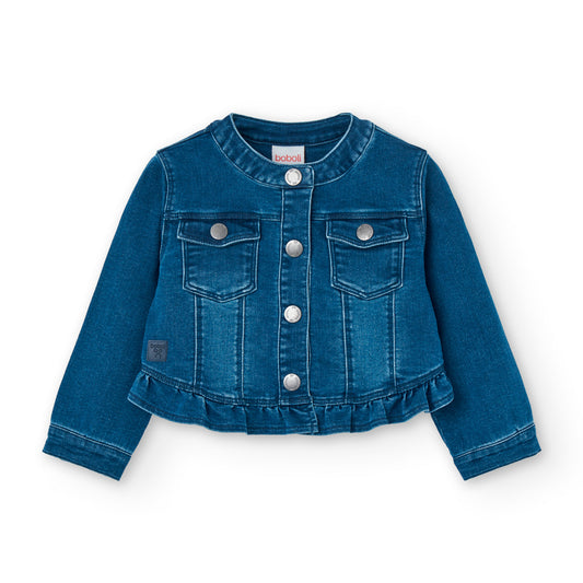 BOBOLI - giubbotto jeans abbigliamento est 25 b - GIRL