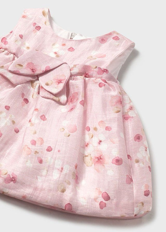 MAYORAL - vestito fiori rosa abbigliamento est 25 b - GIRL