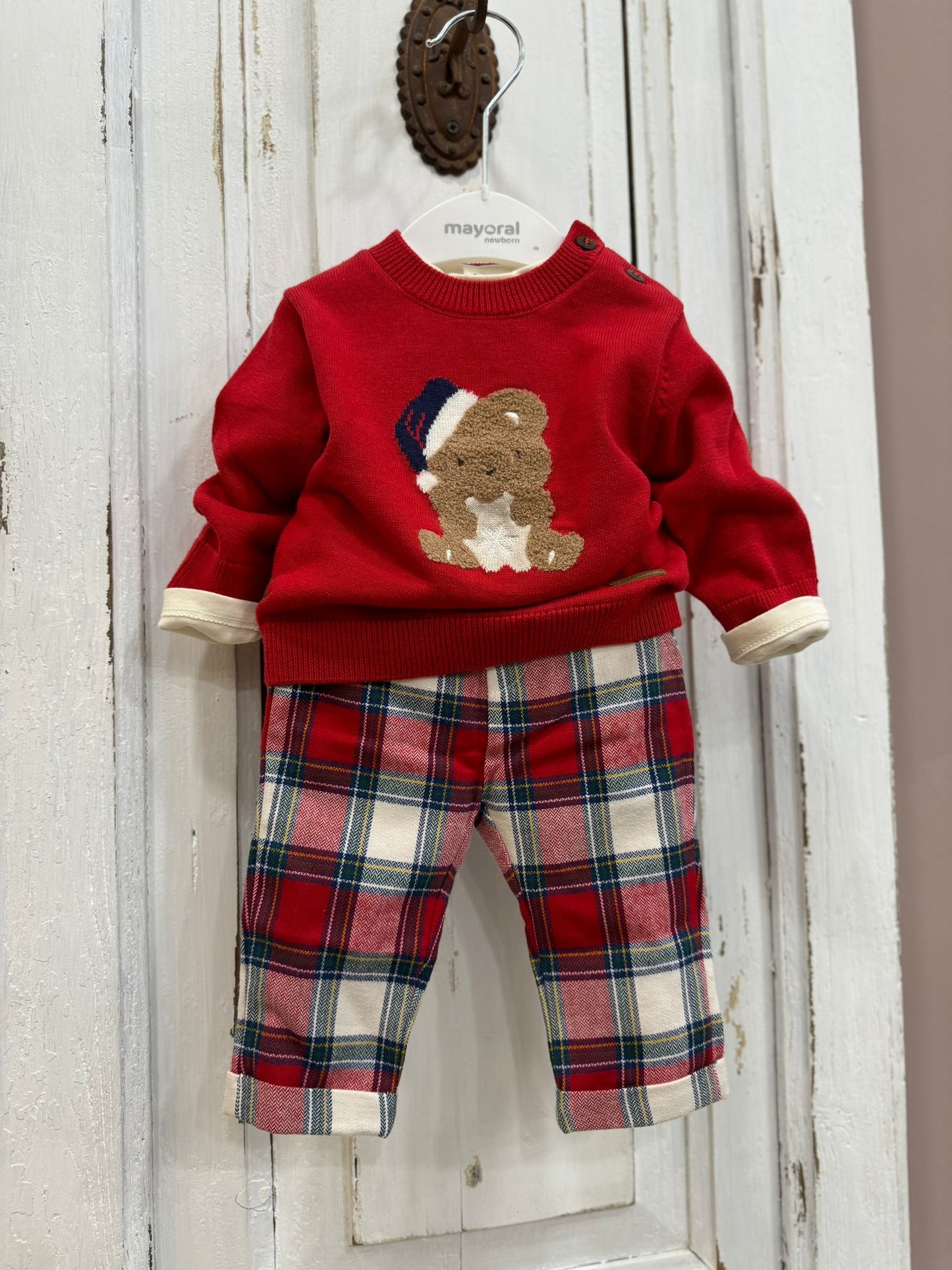 MAYORAL - pantalone quadri abbigliamento invernale b - BOY