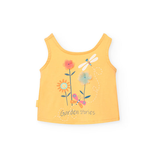 BOBOLI - t-shirt smanicata abbigliamento est 25 b - GIRL