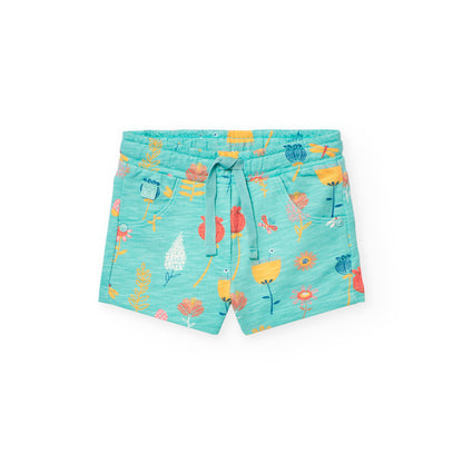 BOBOLI - pantaloncino fantasia abbigliamento est 25 b - GIRL