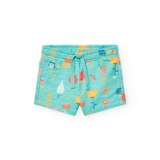 BOBOLI - pantaloncino fantasia abbigliamento est 25 b - GIRL