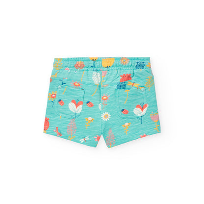 BOBOLI - pantaloncino fantasia abbigliamento est 25 b - GIRL