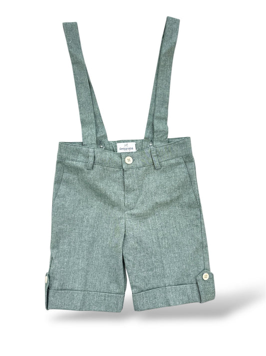 AMBARABA' - bermuda con bretelle abbigliamento est 25 b - BOY